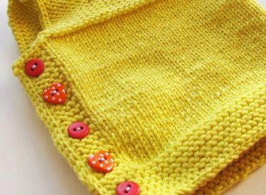 Knitted Boys and Girls Baby Sweater, Vest Cardigan Patterns
