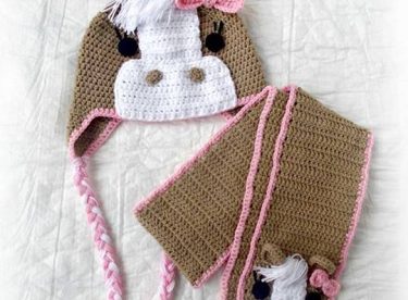 Knitted baby and child hat pattern-6