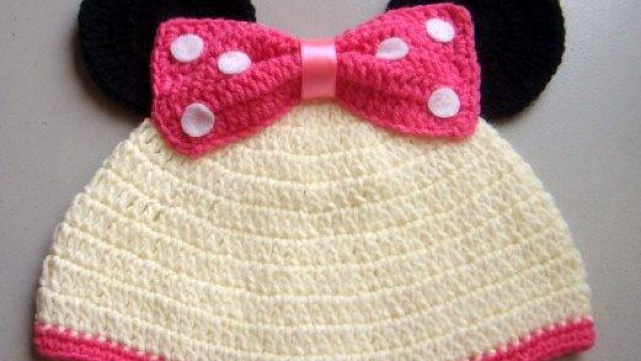 Knitted baby and child hat pattern-3