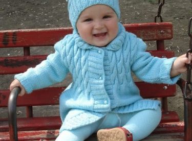 Knitted baby and child sweater patterns – Part-4