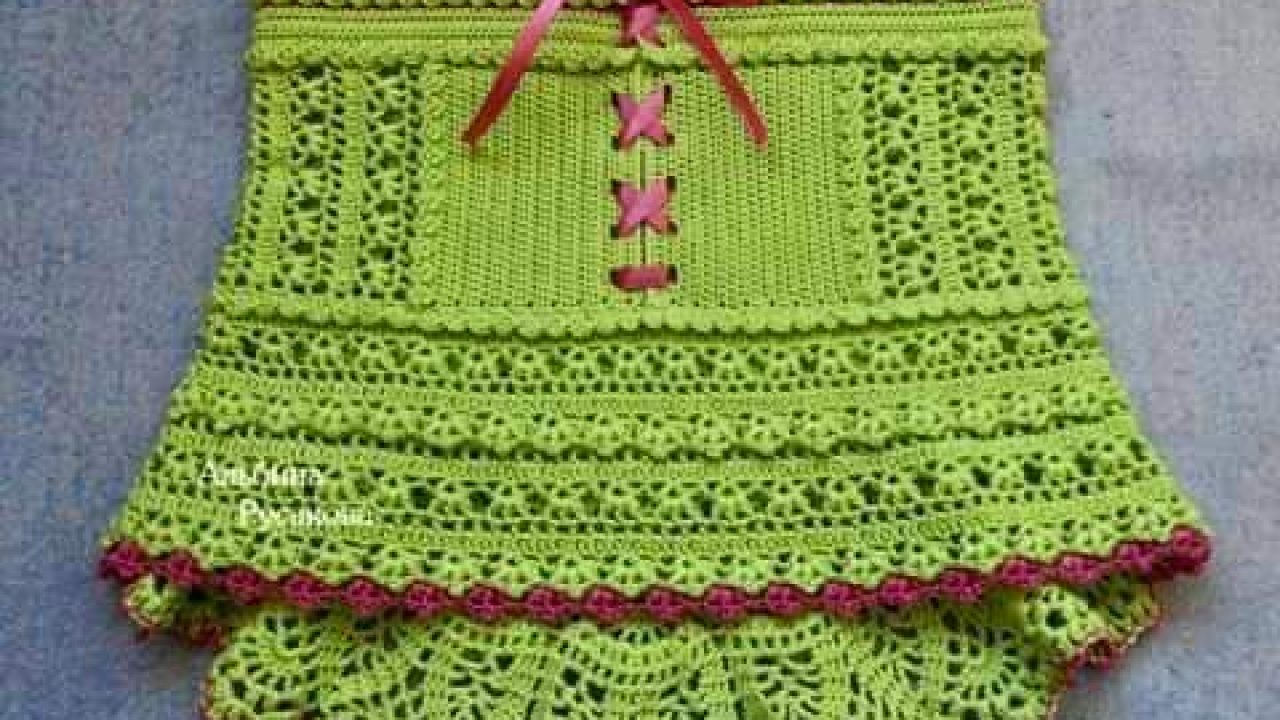 Knitted Children Dress pattern