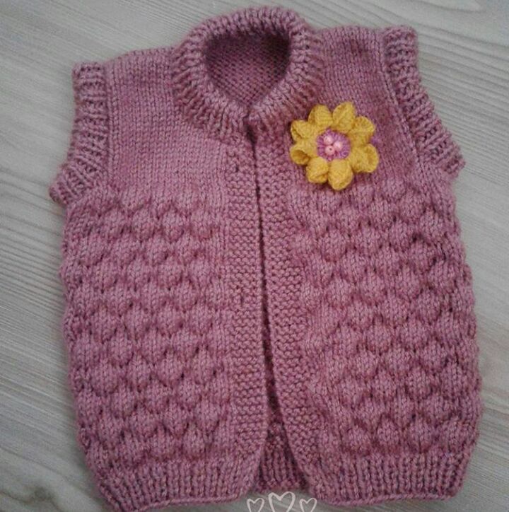 Knitted baby dress, vest, cardigan, sweater, overalls patterns -2 ...