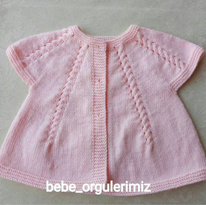 Knitted baby dress, vest, cardigan, sweater, overalls patterns (305 ...
