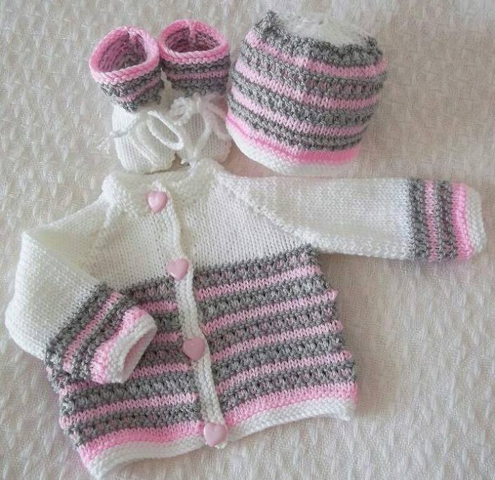 Knitted baby dress, vest, cardigan, sweater, overalls patterns (336 ...
