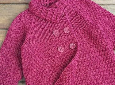 Knitted baby dress, vest, cardigan, sweater, overalls patterns -1
