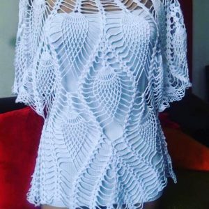 How to make a crocheted blouse free pattern - Knitting, Crochet Love