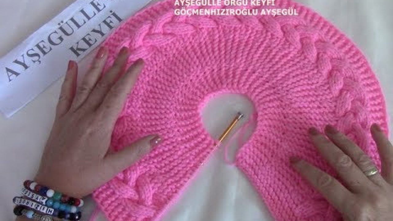 Side rope construction on baby's vest
