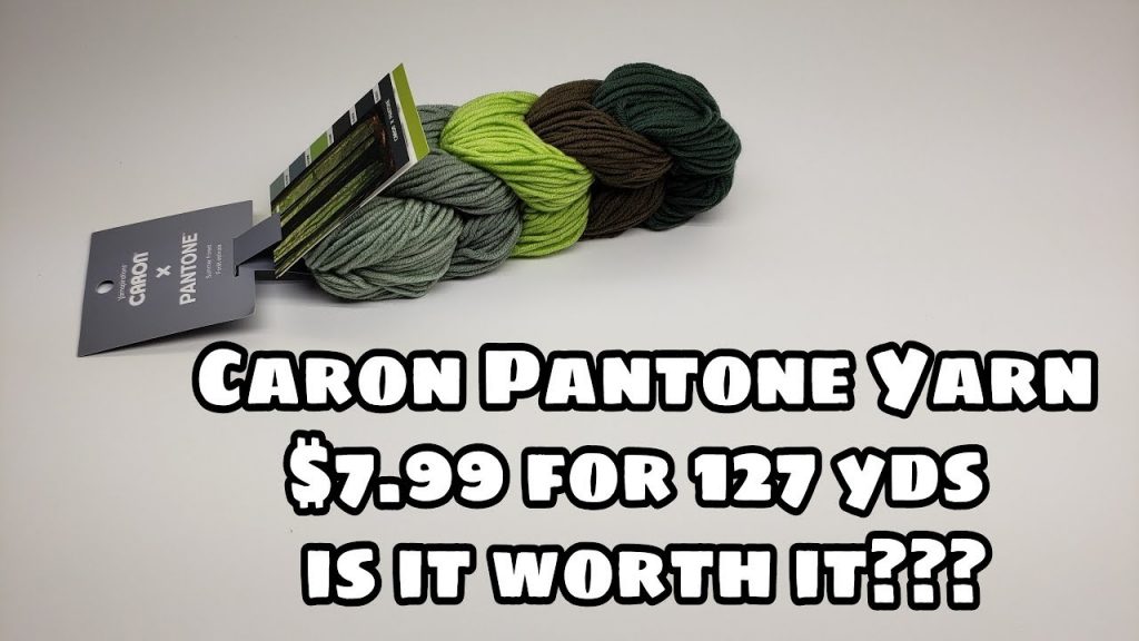 Caron x Pantone Yarn Review – BAGODAY CROCHET VIDEO