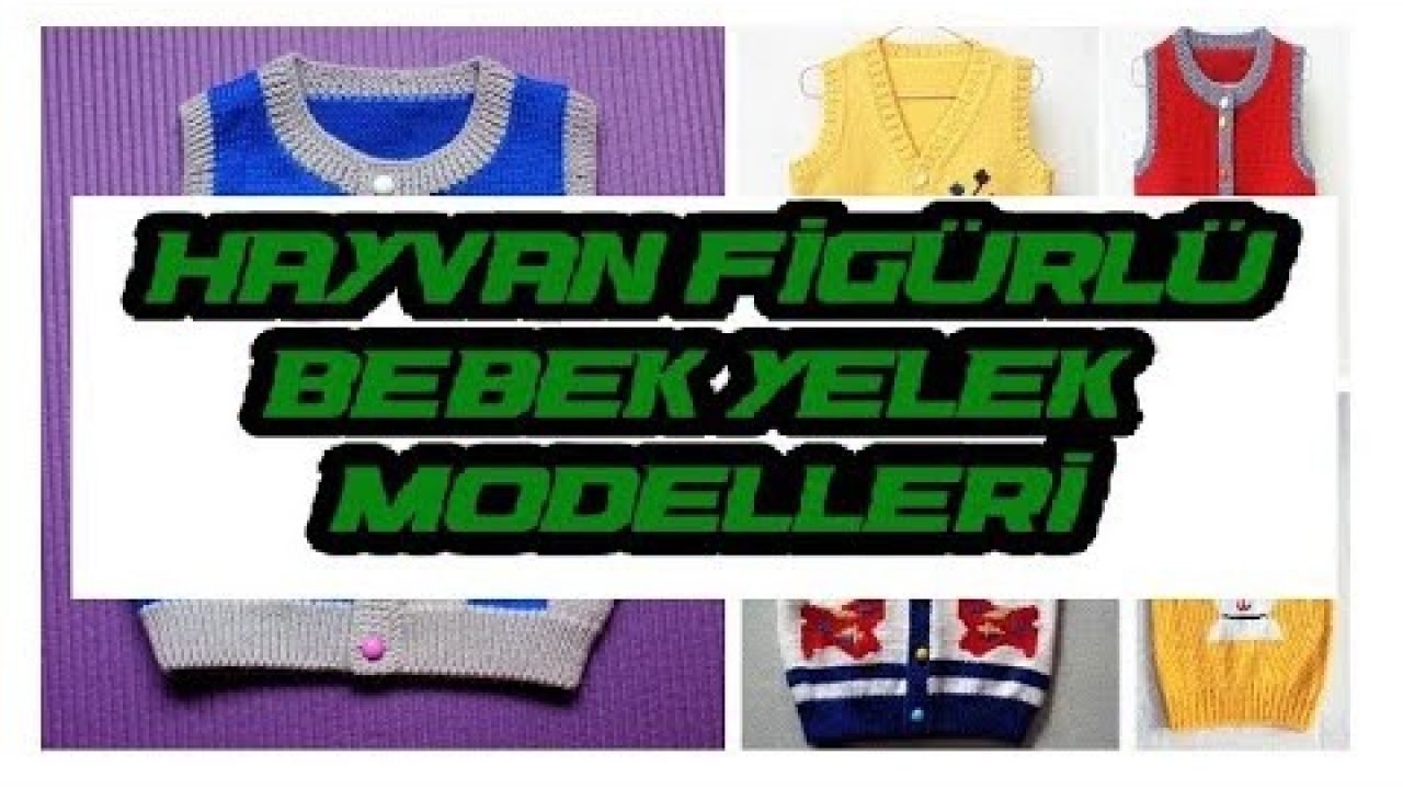 ANIMAL FEMALE BABY VESTEL MODELS