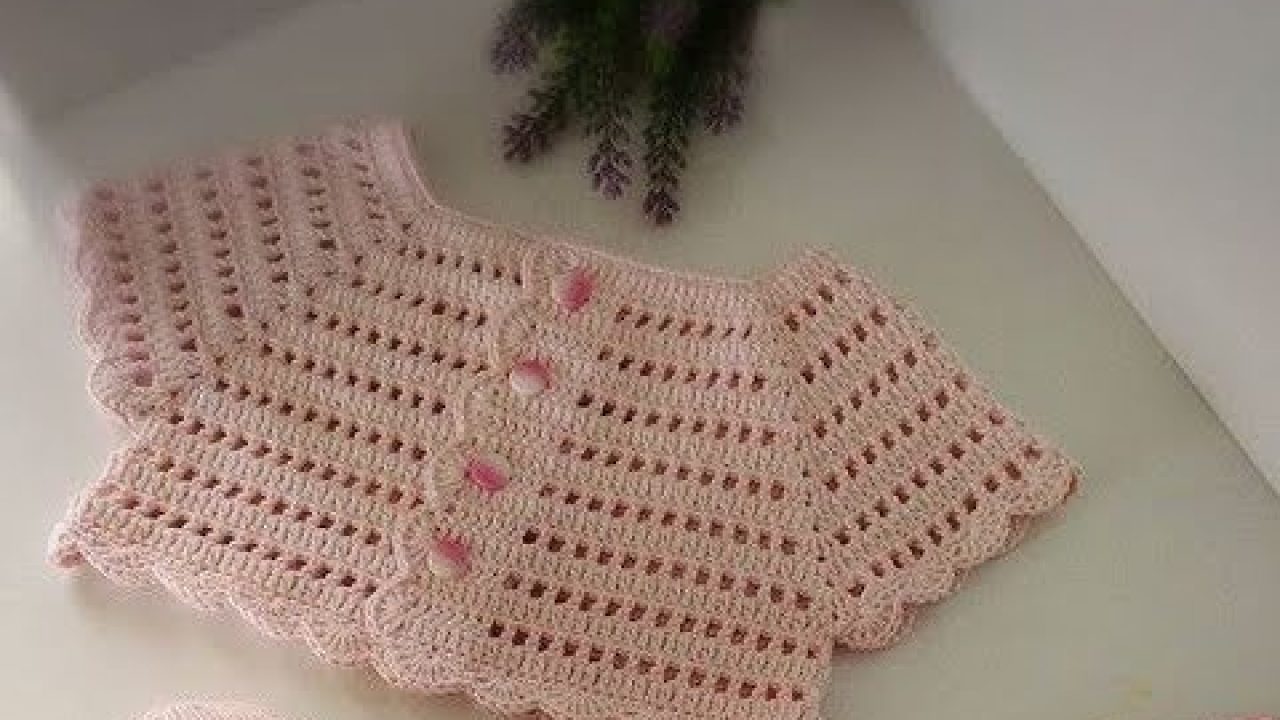 Crochet Knitting Baby Vests & Crochet