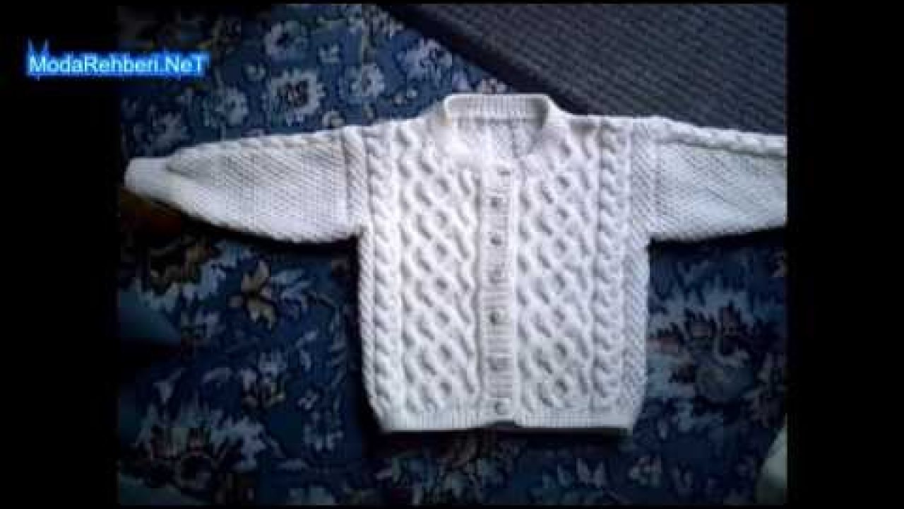 Baby cardigan vest models 2018 – 2019