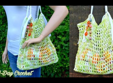 HOW TO CROCHET – MARKET BAG | GO GREEN GROCERY BAG | BAGODAY CROCHET TUTORIAL #501