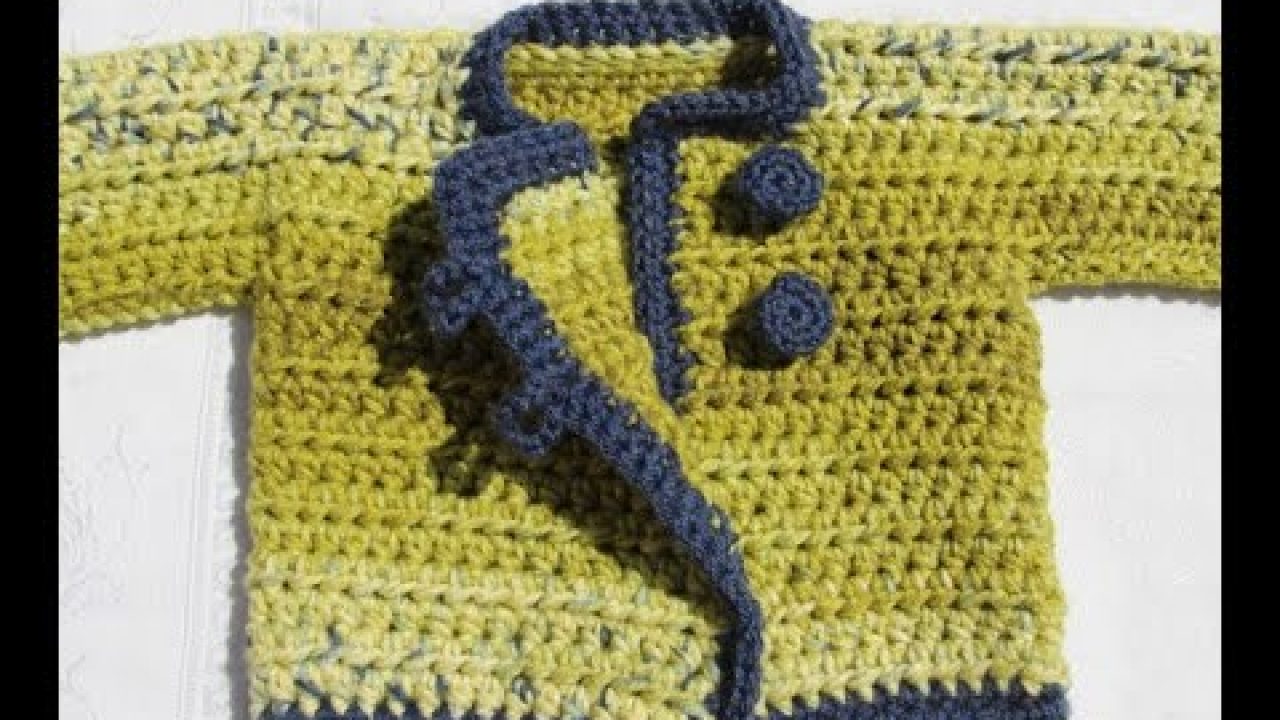 Easy crochet baby pants