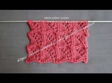 mini sailing knitting model turkish lecture
