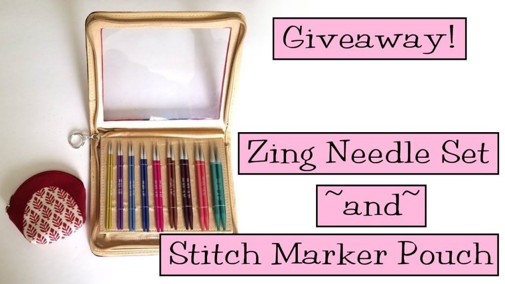 Knitter’s Pride Needle Set and Stitch Marker Pouch Giveaway