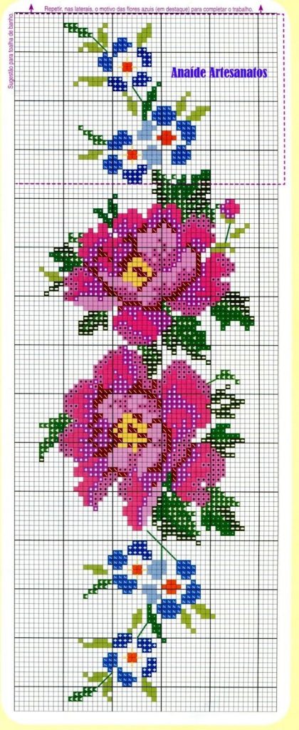 The most beautiful cross-stitch pattern (42) - Knitting, Crochet Love