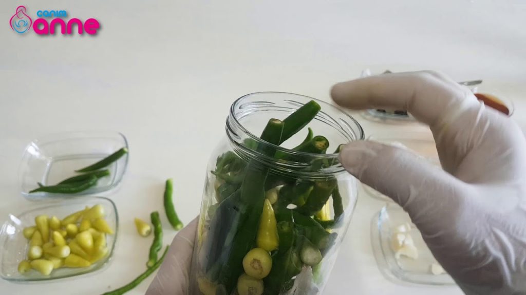 Mixed Pepper Pickle Making