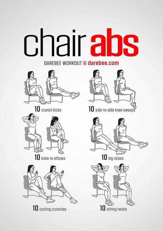 Chair Workout Quick Chair Exercises 120 