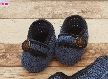 Baby booties pattern free