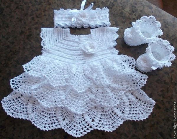 Crochet Baby Dress Patterns (25) - Knitting, Crochet Love