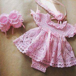 Crochet Baby Dress Patterns (7) - Knitting, Crochet Love