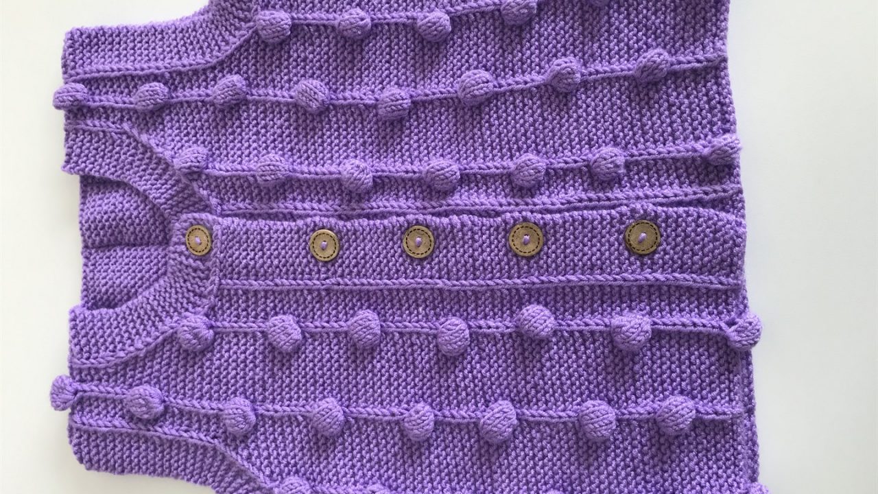 Baby Vest Bud Pattern Free