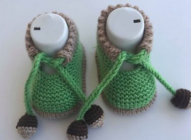 Acorn Baby Boots Pattern For Free