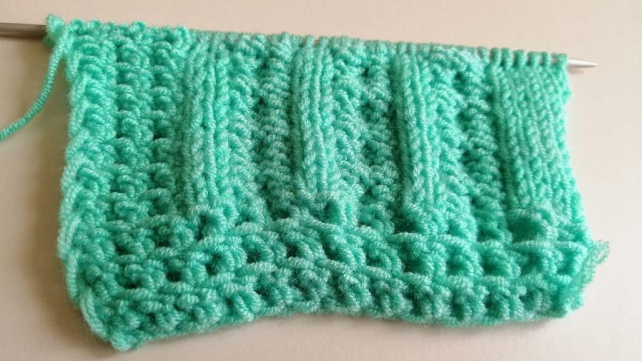 Burma Knit Vest Pattern