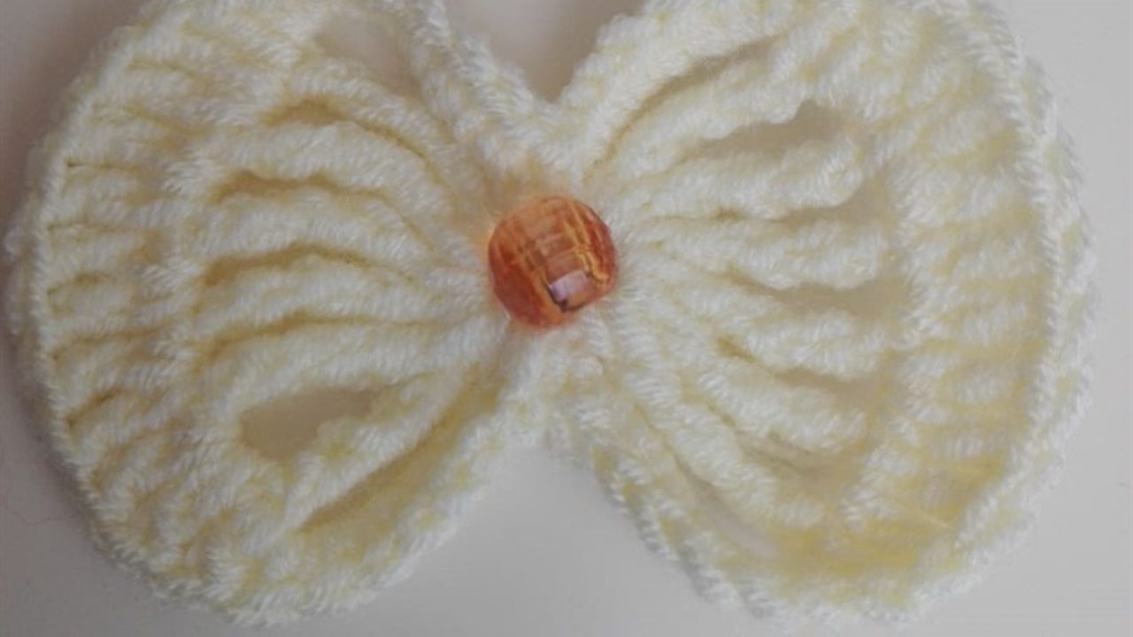 Crochet Bowknot Pattern Ornament Pattern