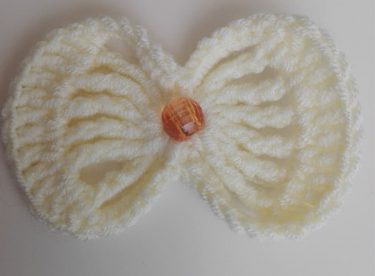 Crochet Bowknot Pattern Ornament Pattern