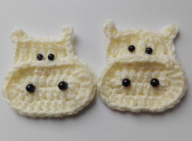 Crochet Cow Figure Pattern