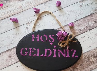 Easy Wooden Door Ornament Making