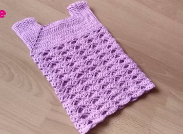 Easy Crochet Baby Dress