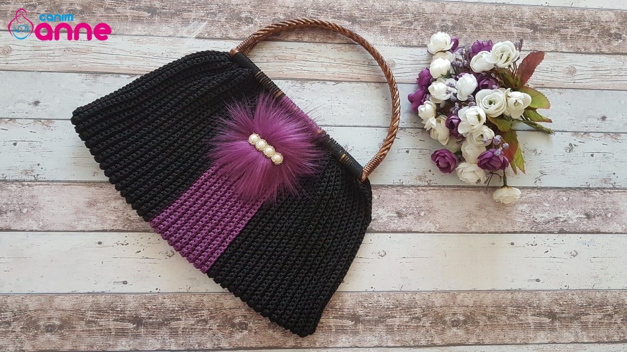 The easiest crochet handmade summer bag pattern