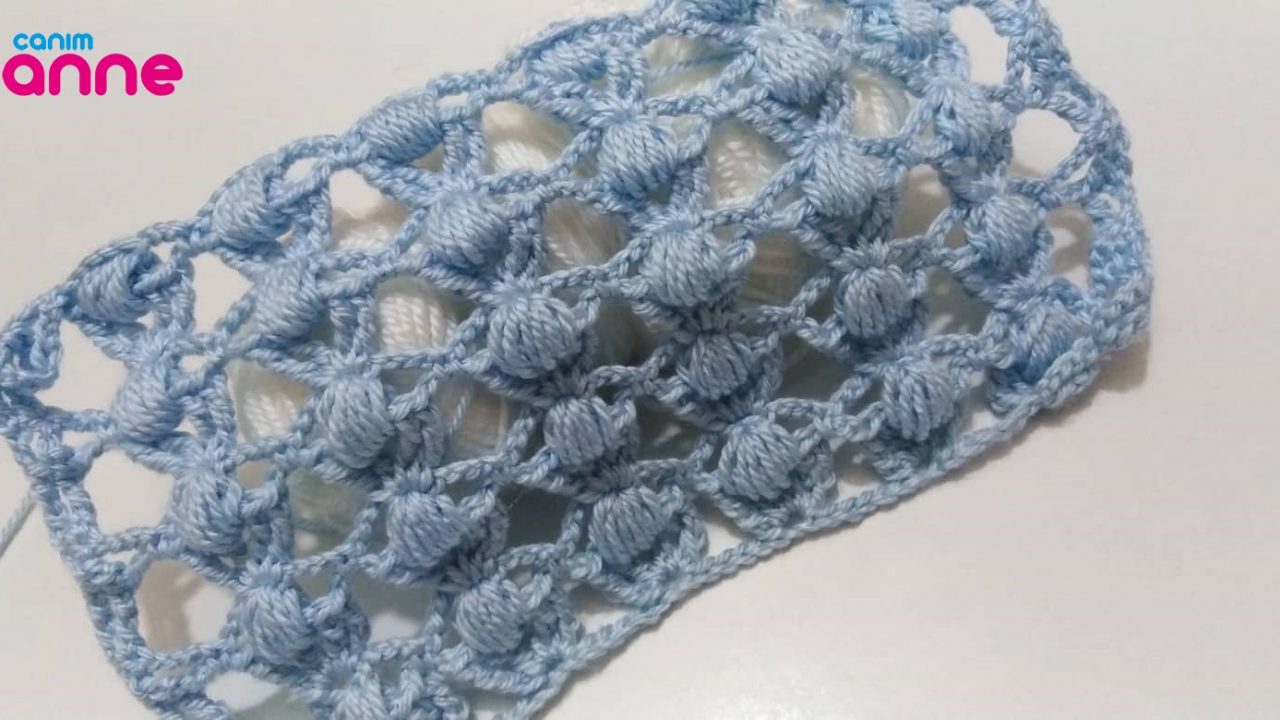 All-seeing fan design of crochet