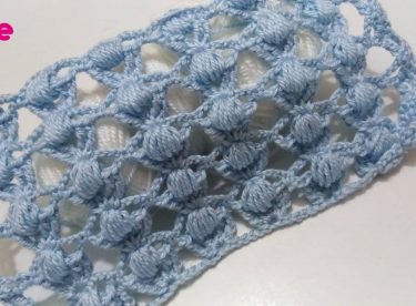 All-seeing fan design of crochet