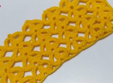 Crochet simple weave pattern