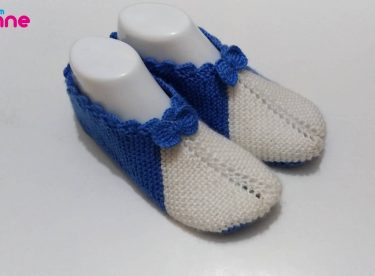 Two Skewers Easy Booties Pattern For Free