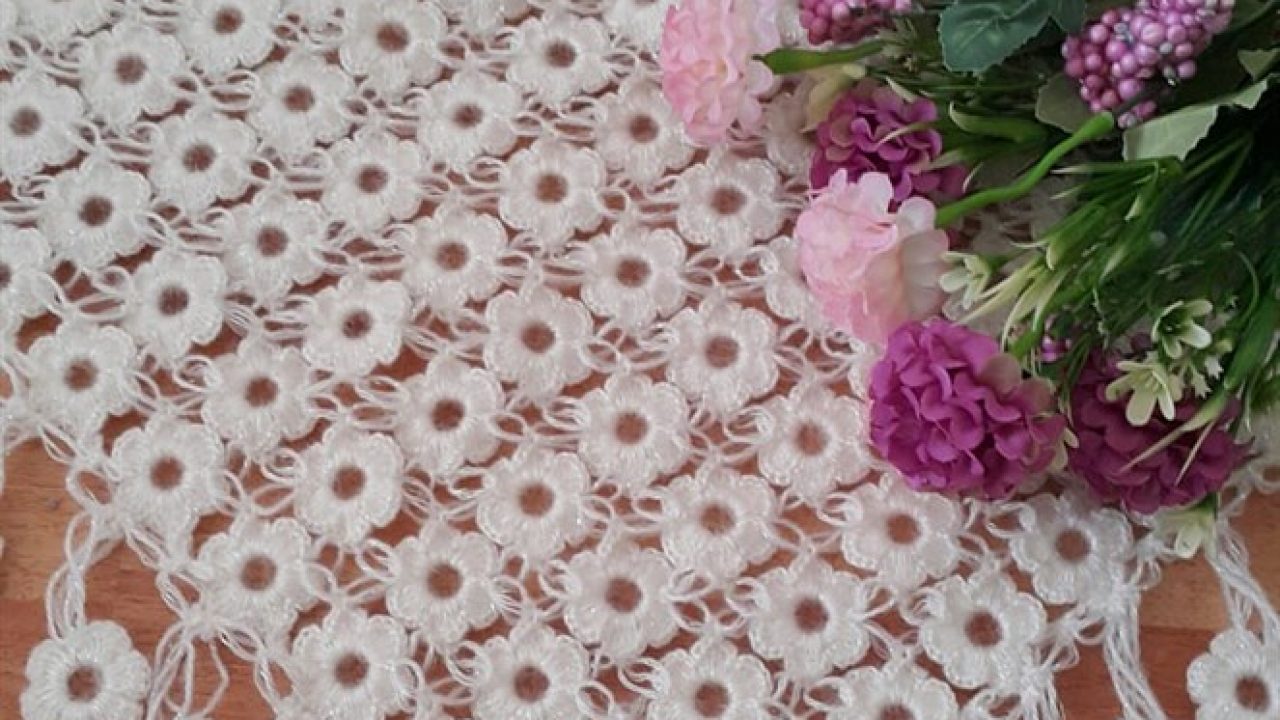 Daisy shawl pattern