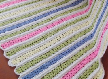 Water Stone Pattern Baby Blanket Free Easy