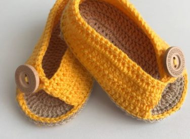 Simple Baby Shoes Pattern Free