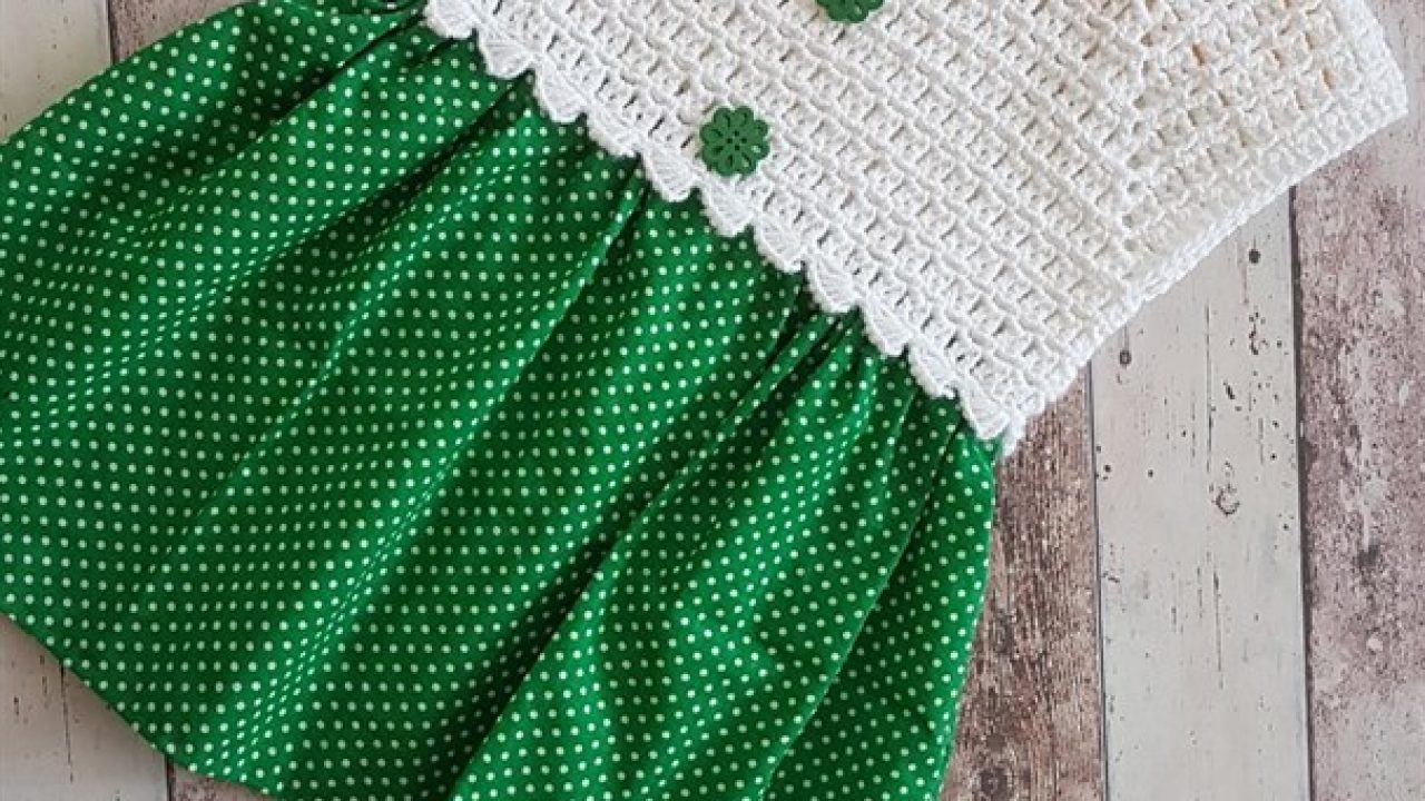 crochet baby summer dress