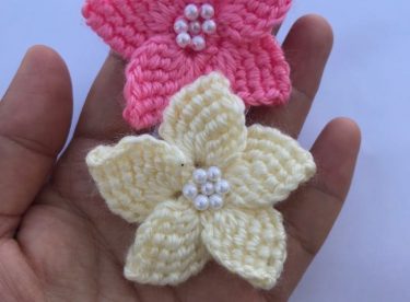 Tunisian Work Flower Pattern Free