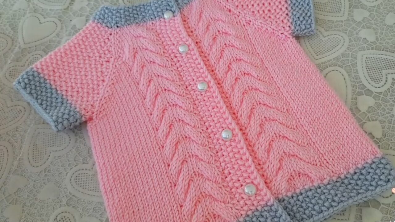 Brass Twisted Pink Vest Knitting Pattern Free
