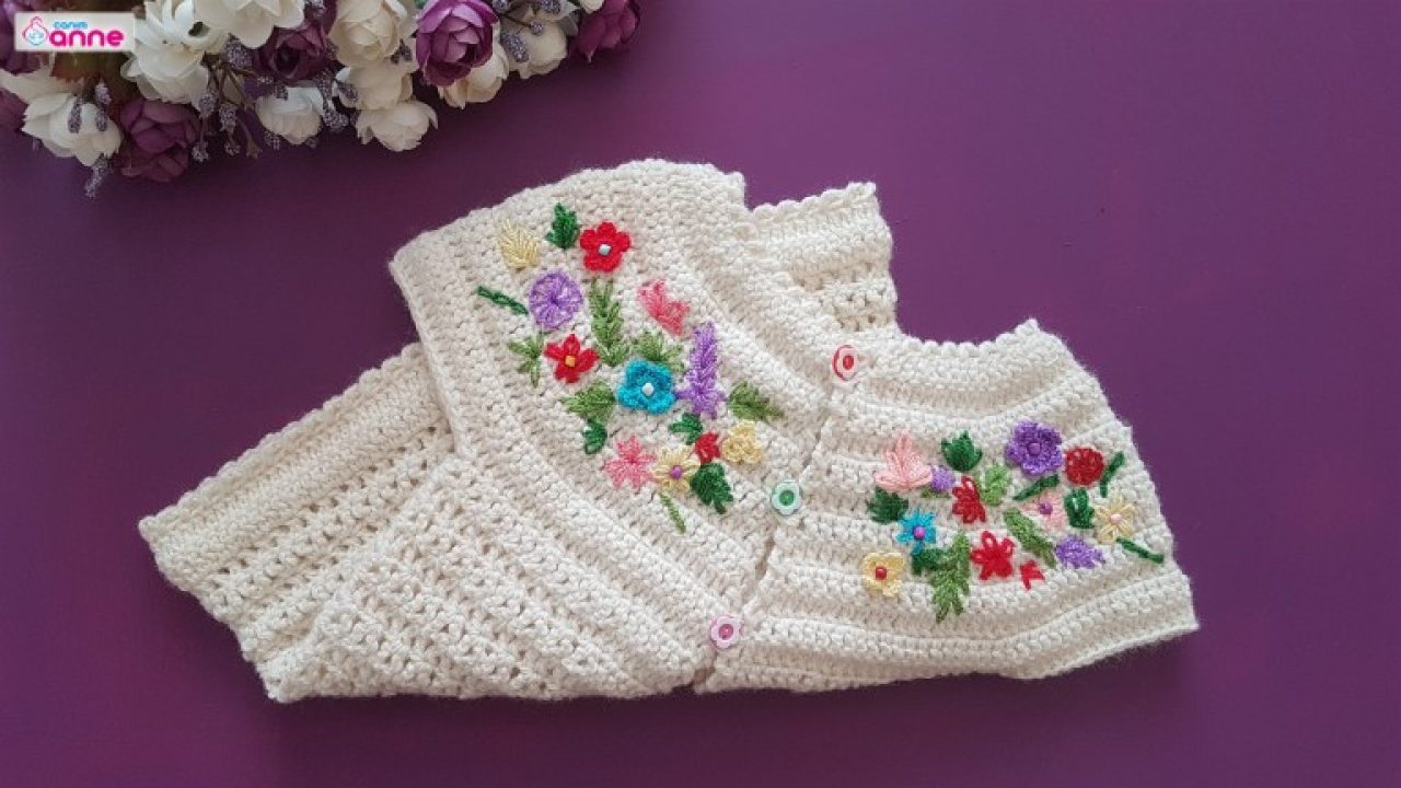 Embroidered Baby Vest Pattern