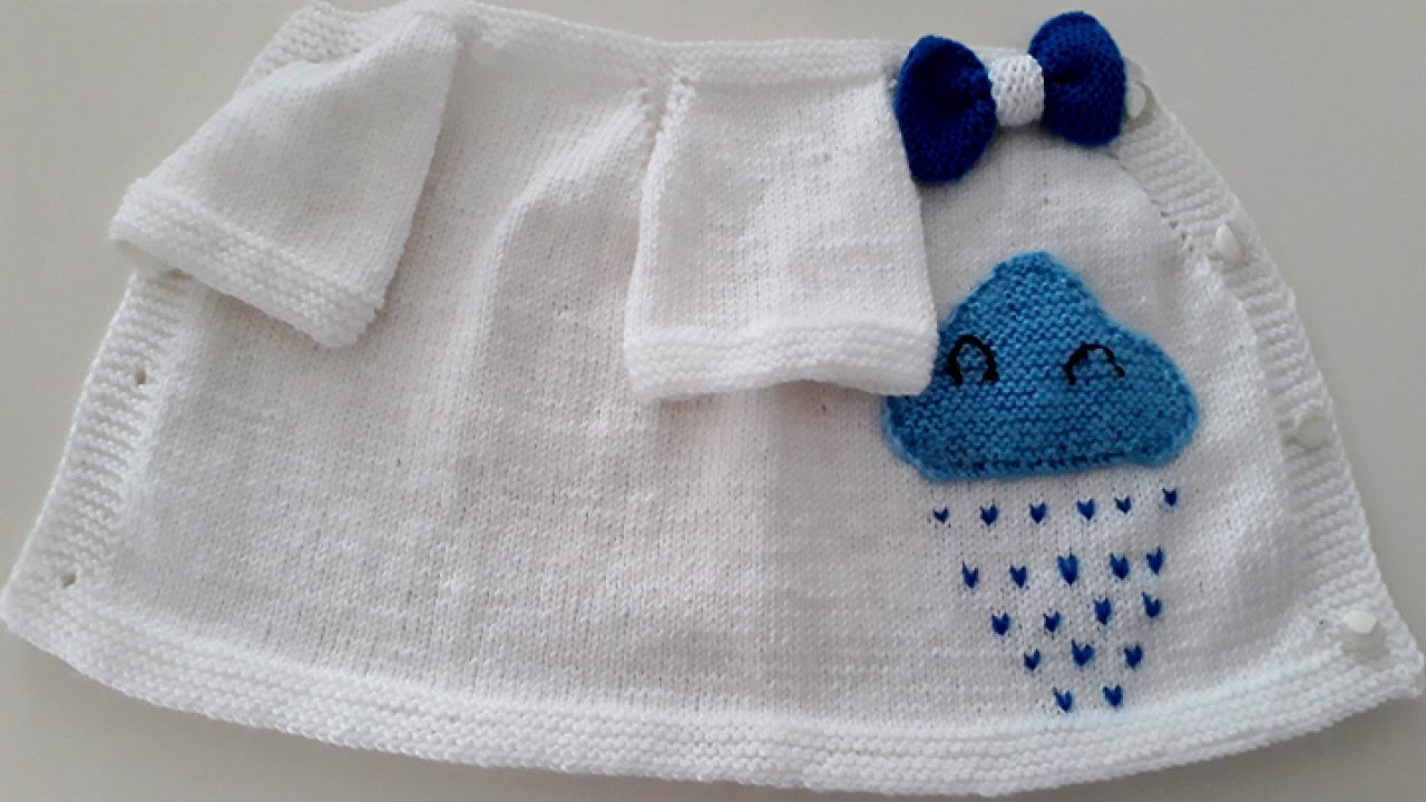 The Pattern of the Cloud Baby Vest
