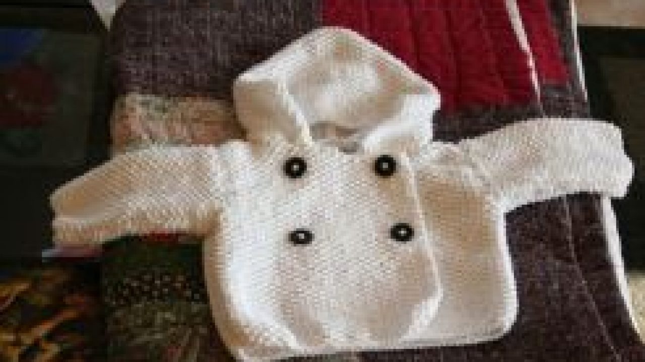 The pattern of the Baby Cardigan